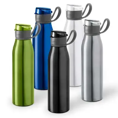 Squeeze Metalico 650ml Colorido