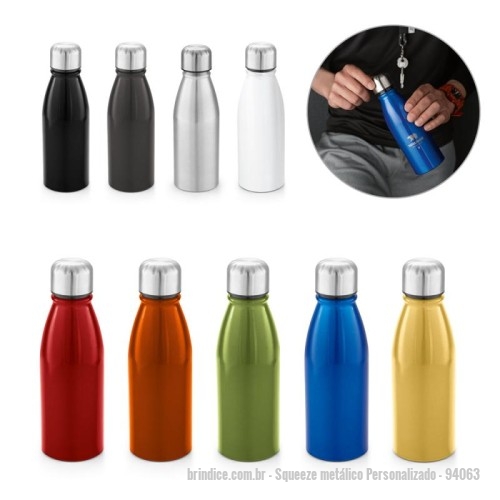 Squeeze Metalico Personalizado
