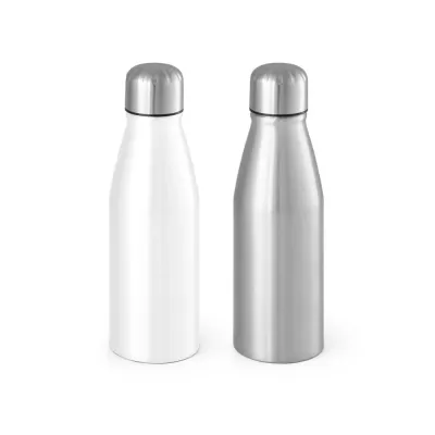 Squeeze Para Sublimacao em Aluminio Com Tampa em Aco Inox