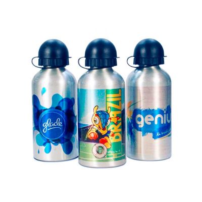 Squeeze Personalizado de Aluminio Com Impressao Digital o Diferencial do Produto Esta na Personali