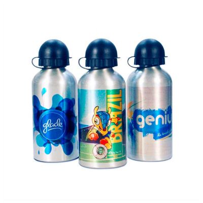 Squeeze Personalizado de Aluminio Com Impressao Digital o Diferencial do Produto Esta na Personaliz