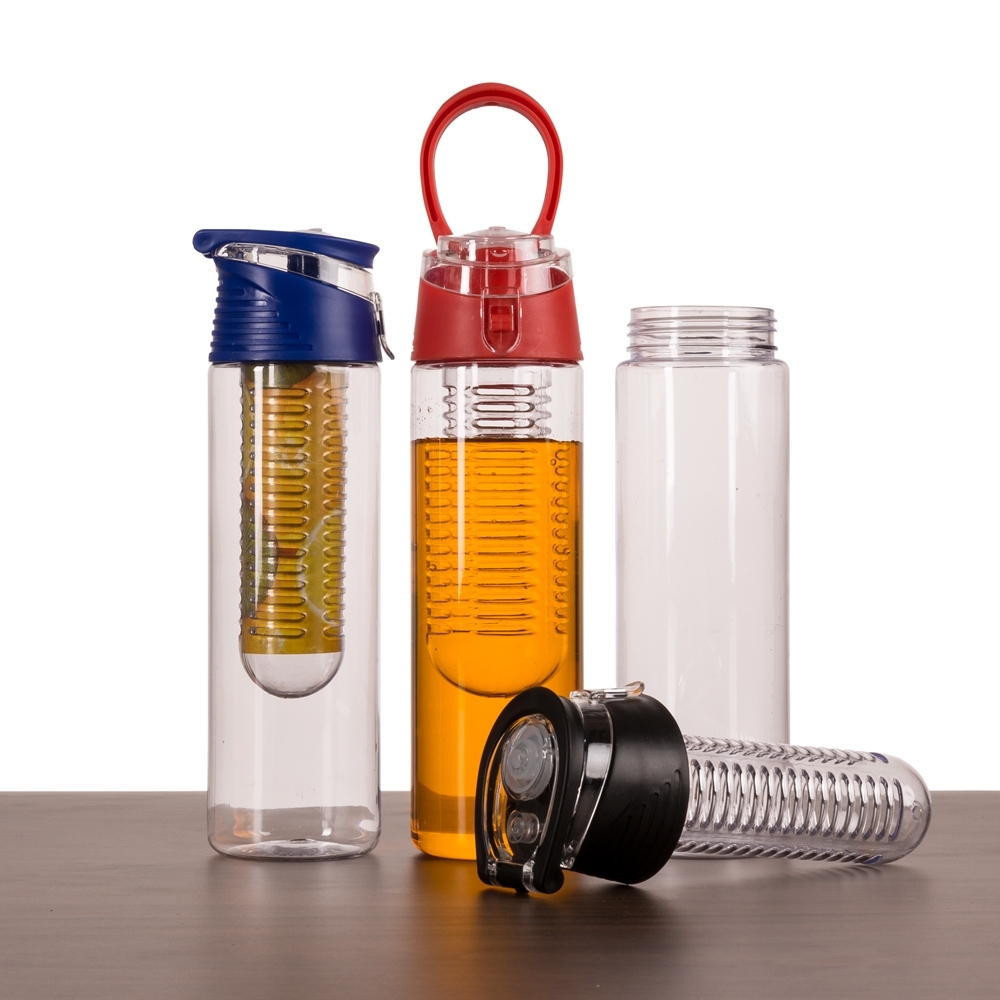Squeeze Plástico 700ml com Infusor Personalizado — foto 2