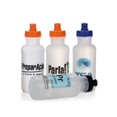Squeeze Plastico Personalizado Com Capacidade de 500 ml o Produto e Personalizado em Silk