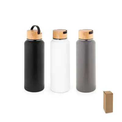 Squeeze térmico em aço inox - 3 opções de cores
