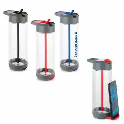 Squeeze Tritan 750ml Com Suporte Para Celular