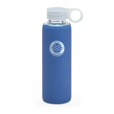 Squeeze Vidro Borossilicato e Bolsa em Silicone