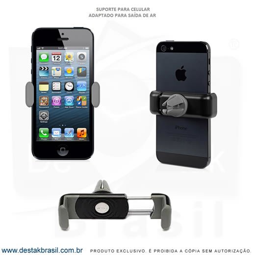 Suporte veicular para celular personalizado