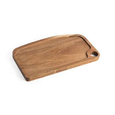 Tabua de Madeira de Acacia Com Rebordo