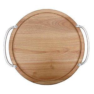 Tábua Madeira para Pizza 40x2,8cm