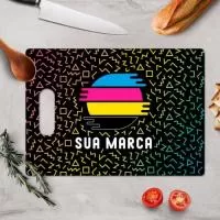 Tabua Para Carne De Vidro Ou Acrilico Personalizada
