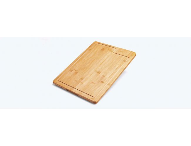 Tábua Para Churrasco Em Bambu - 40X30X2Cm