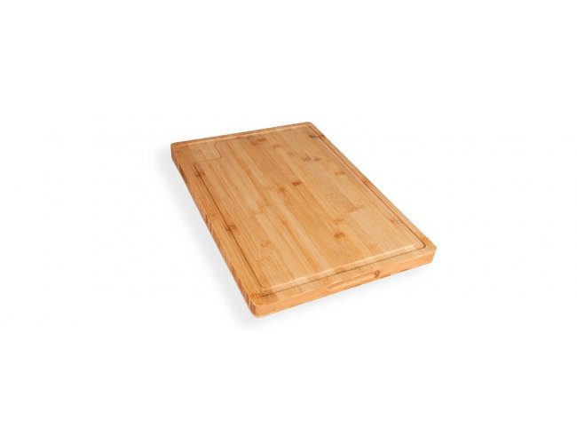 Tábua Para Churrasco Em Bambu - 49X35X3Cm
