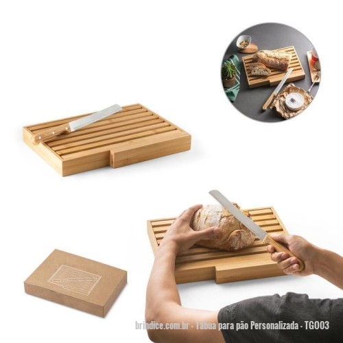 Tabua Para Pao Personalizada