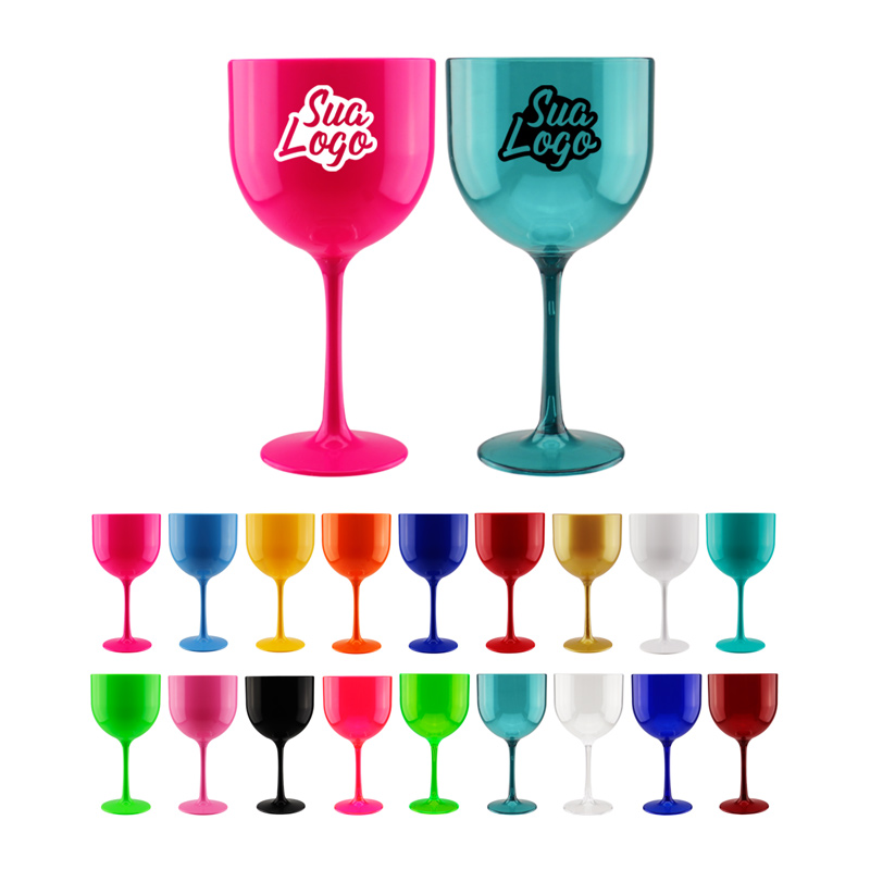 Taça de gin acrílica 550 ml