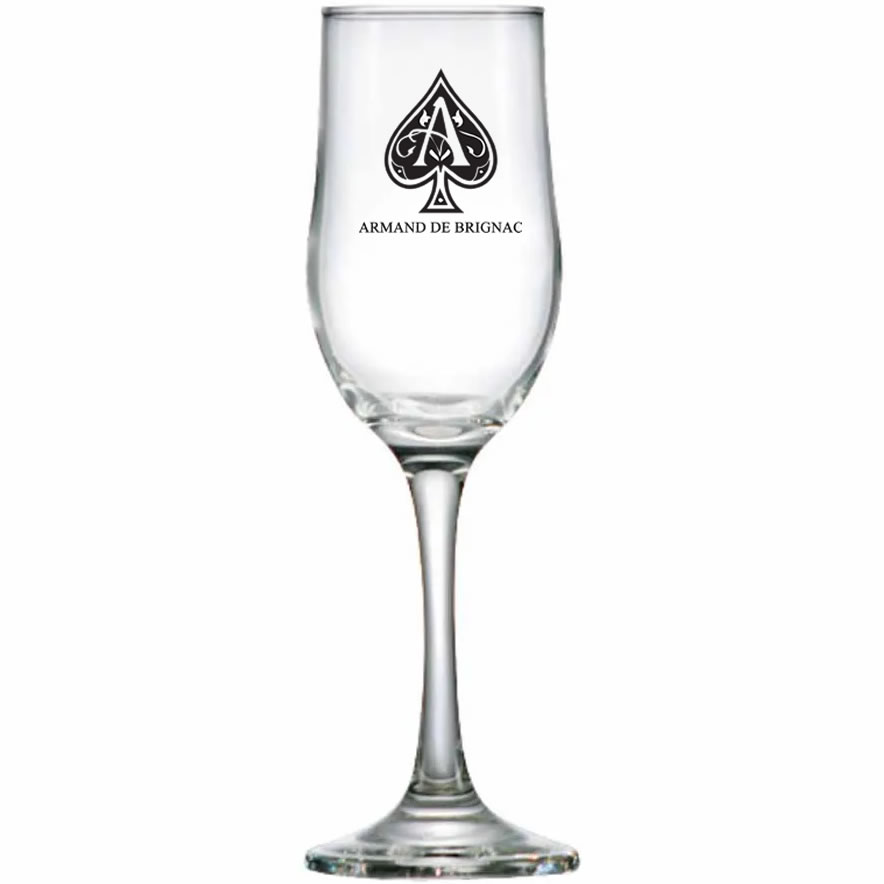 Taça de Vidro Champagne Barcelona Personalizada