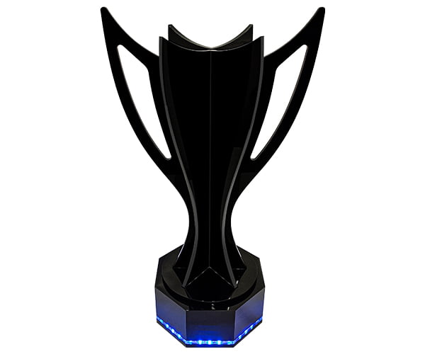 Taça Grande Formato Acrílico com Led