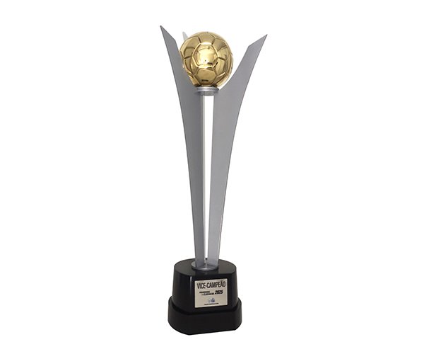 Taça grande formato prata