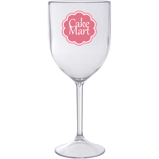 Taça Personalizada de Vinho Acrílico