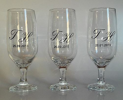 Taça de vidro Personalizada — foto 3