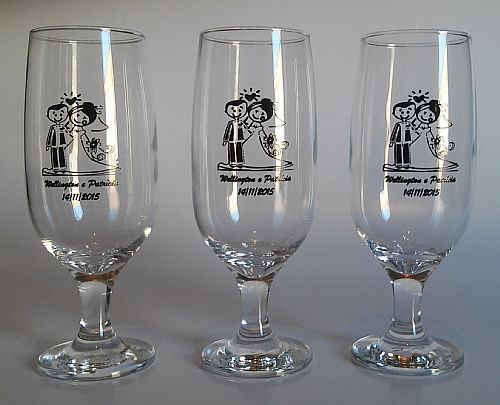 Taça de vidro Personalizada — foto 4