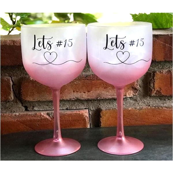 Taças Gin Degradê Personalizadas
