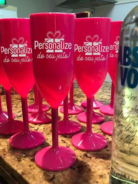 Taças Personalizadas Porto Alegre Casamentos Debutantes 18 Anos 20un R$10,50un