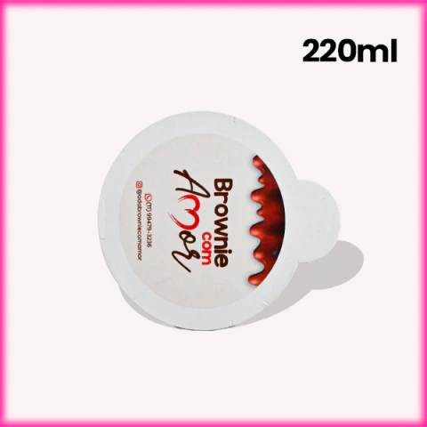 Tampa Antivazamento Personalizada para Copo de 220ml