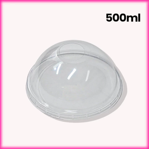 Tampa Bolha para Copo 500ml com furo - 500 Unidades