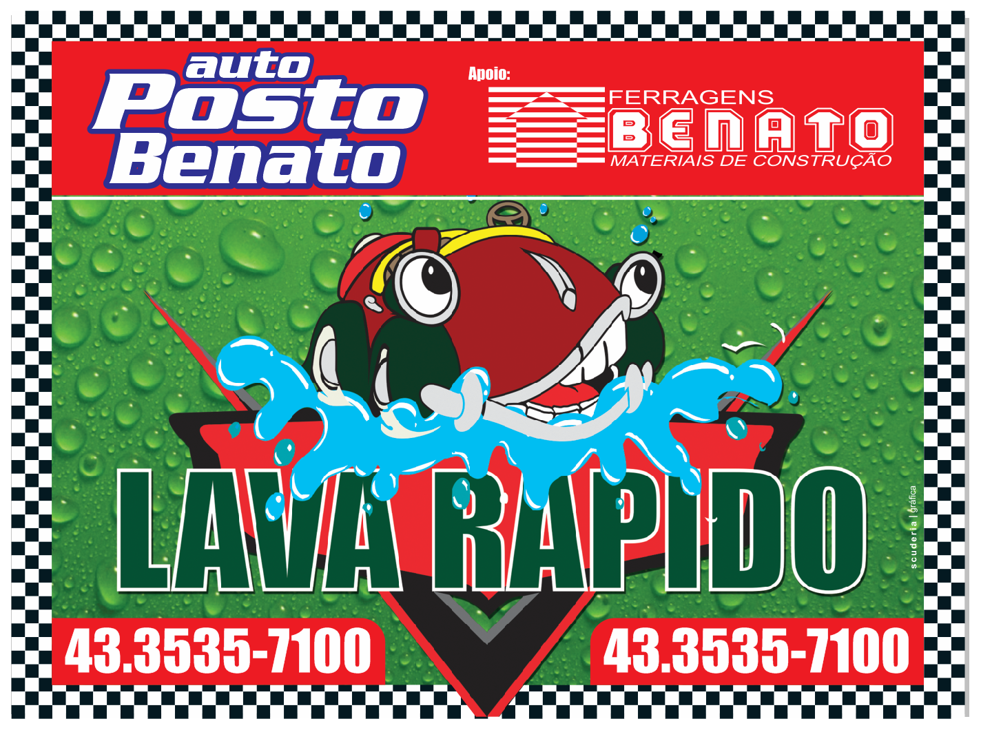 Tapetes para Lava-Rápido personalizados com preço imperdível