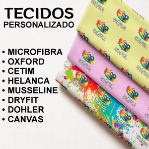 Tecido Microfibra M² Sob. Medida Sublimação