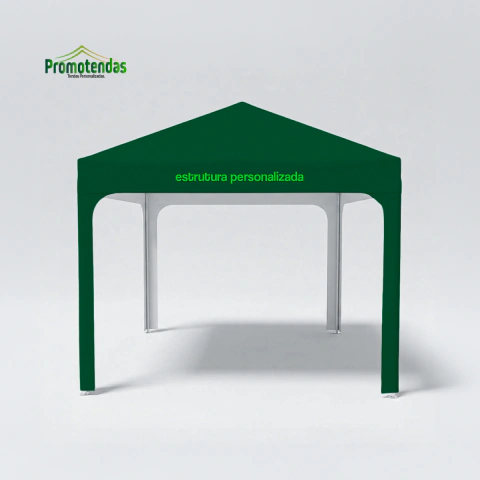 Tenda Estruturada 3,00x3,00 Personalizada | Estrutura Profissional para Eventos de Longa Duração