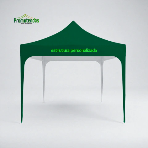 Tenda Tensionada 3,00x3,00 Personalizada | Design "Chapéu de Bruxa" para Eventos de Alto Impacto