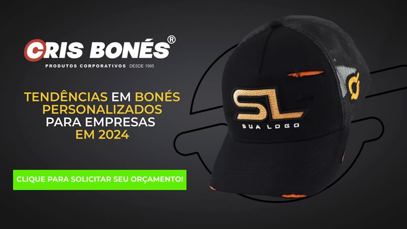 Tendências Em Bonés Personalizados para Empresas Em 2024