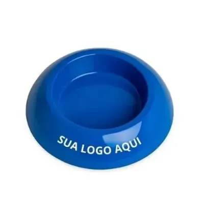 Tigela azul para pets personalizada