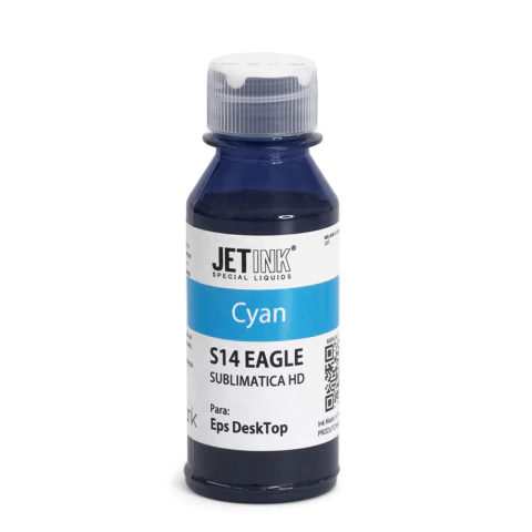 Tinta para Sublimação Jet Ink (S14 EAGLE) Ciano - 100ml