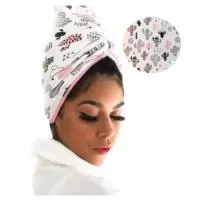 Toalha De Cabelo Personalizada