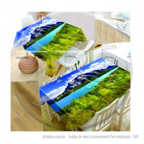 Toalha De Mesa Promocional Personalizada