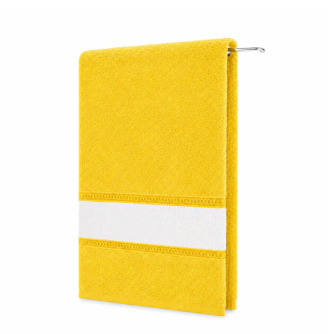Toalha de Rosto para Sublimação - Amarelo Ouro