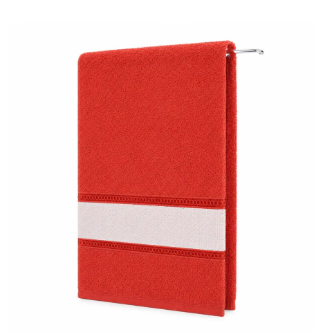 Toalha de Rosto para Sublimação - Vermelho