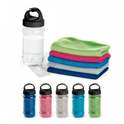 Toalha Esporte Com Squeeze Sp35