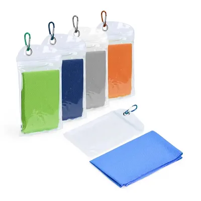 Toalha Esportiva Refrescante Personalizada: Várias Cores