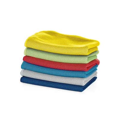 Toalha Esportiva Refrescante Poliamida Poliester Cooling
