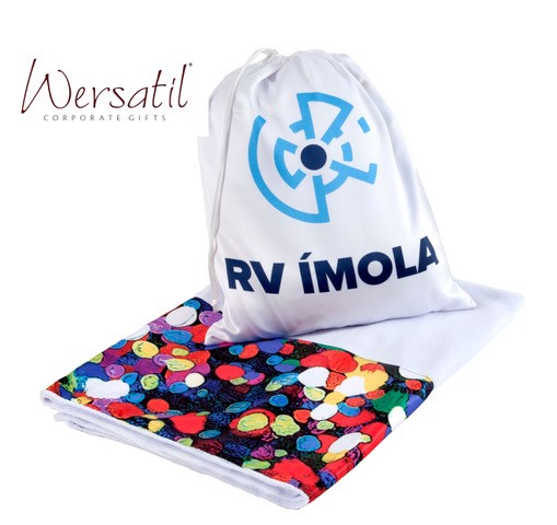 Toalha RV Ímola com Barrado e Mochila Solta