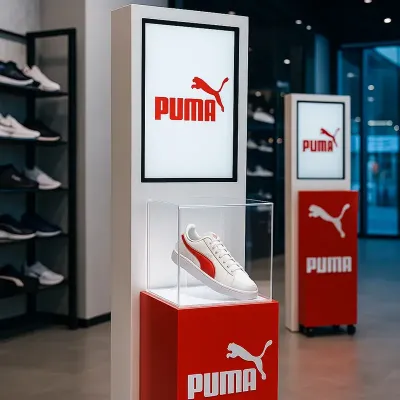 Totem display expositor com tv embarcada