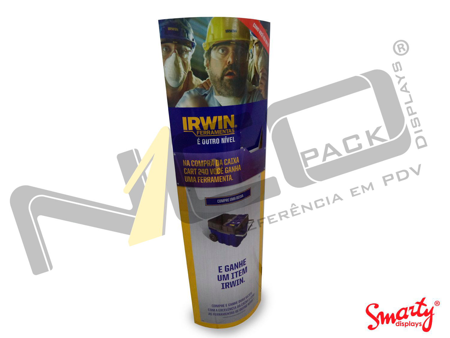 Totem Folheto Automático Irwin