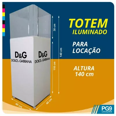Totem Iluminado Expositor