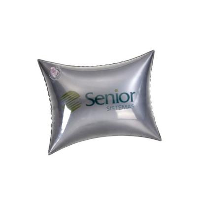 Travesseiro Inflavel Para Viagem Personalizado em Pvc Cristal 0 20mm Impressao da Logomarca em Silk