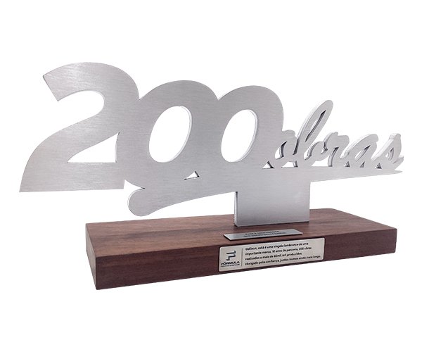 Troféu 200 Obras
