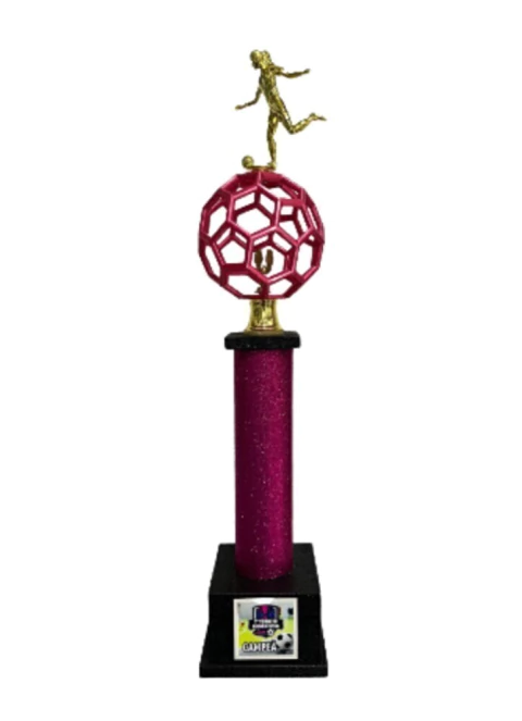 Troféu Bola em 3D Ref: 03