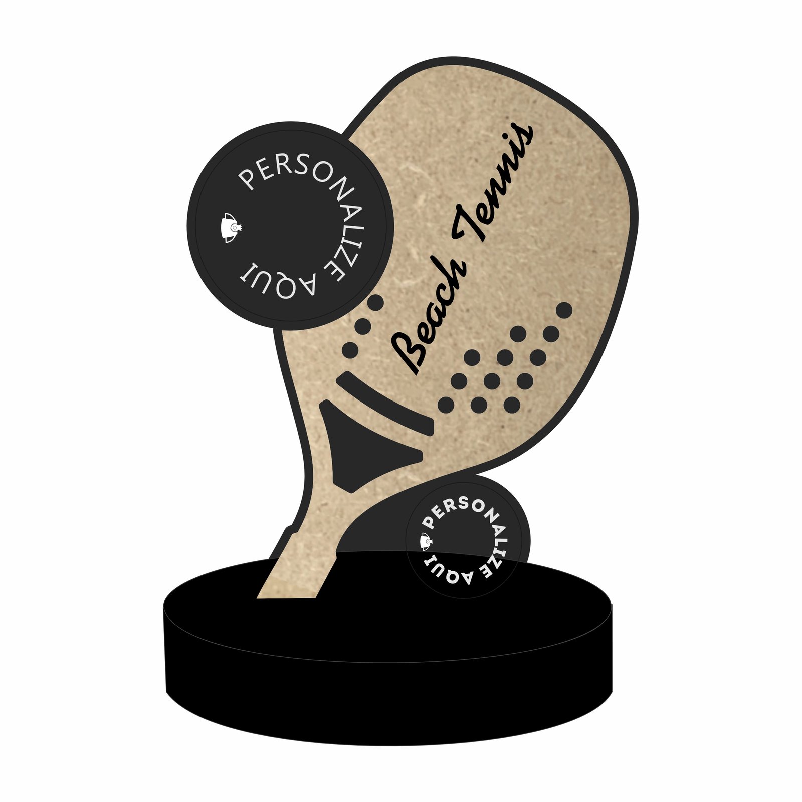 Troféu BT-004 - Linha Beach Tennis